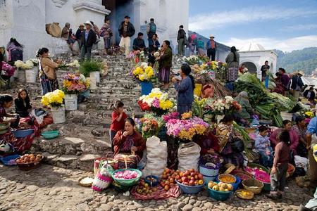 Il mercato di Chichicastenango